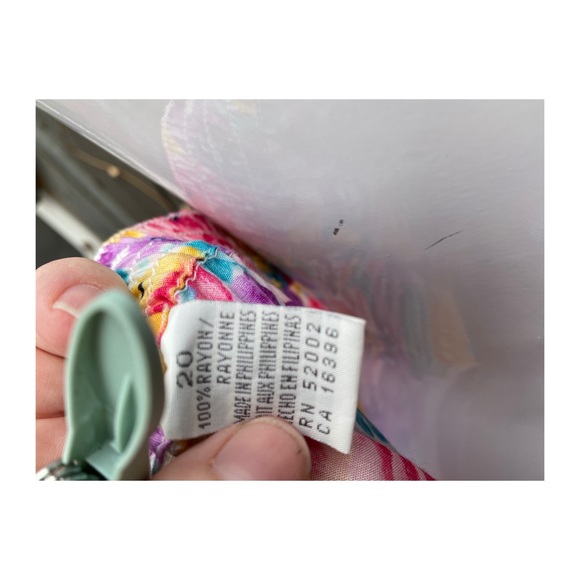 SOLD Vtg 80s 90s Cottage Core Skirt A Line Cabbage - Picture 3 of 9